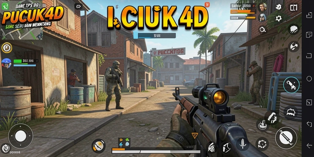 Gameplay PUCUK4D dengan pertempuran TPS yang intens dan grafis memukau.