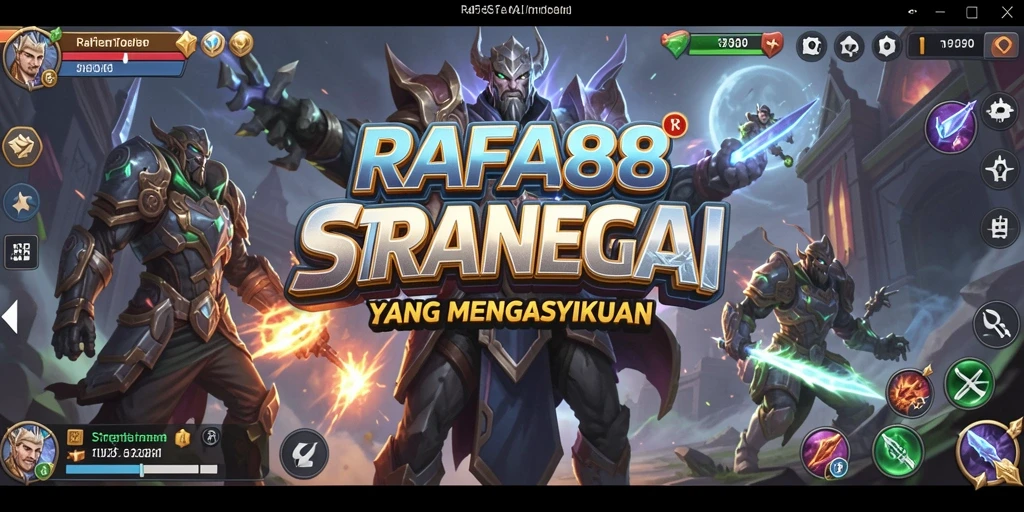 Tampilan gameplay menarik dari RAFA88 saat pertempuran strategis.