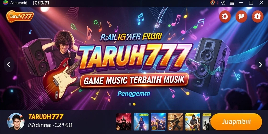 Tampilan gameplay menakjubkan dari TARUH777 yang menghibur dan interaktif.