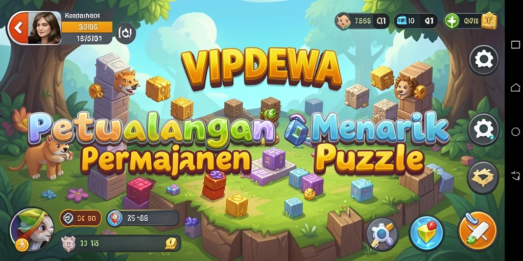 Screenshot gameplay <strong>VIPDEWA</strong> yang menampilkan tantangan seru dalam permainan Puzzle.
