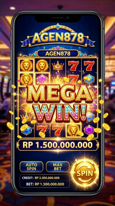 Tampilan utama aplikasi agen878 dengan berbagai pilihan kategori.